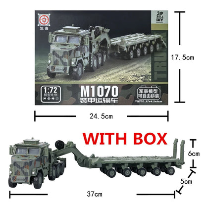Military Transport Truck Building Block Set