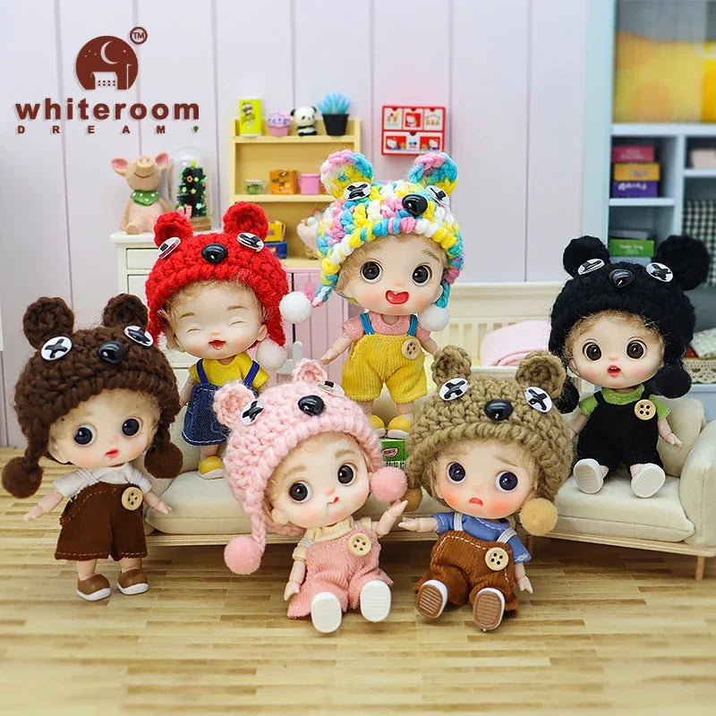 10 cm Mini Jointed Fashion Doll with Outfit