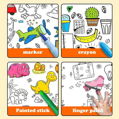 Giant Coloring Paper Roll for Creative Drawing