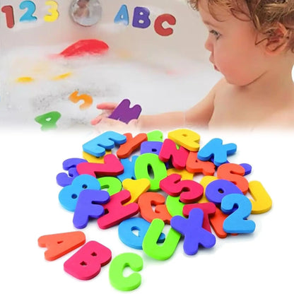 36 Piece Foam Bath Letters and Numbers Set