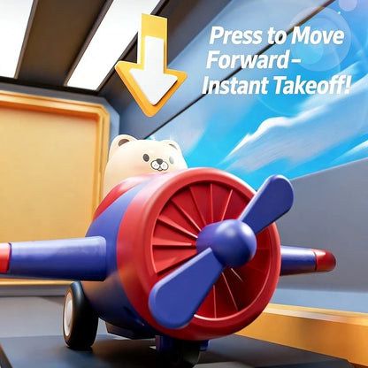 Animal Press and Glide Airplane Toy