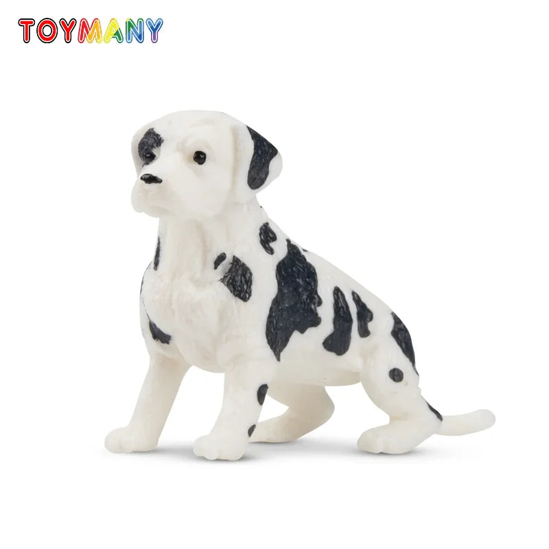 Realistic Dalmatian Puppy Animal Figure