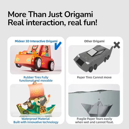 Paper Craft Workshop Kit for Kids – 4 Creative Themes