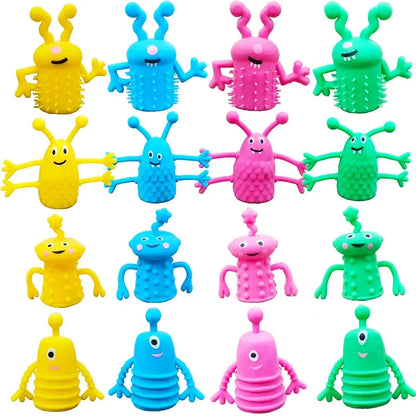 Stretchy Monster Finger Fidget Toy Set