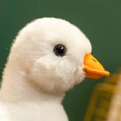 16 cm Lifelike White Duck Plush Toy