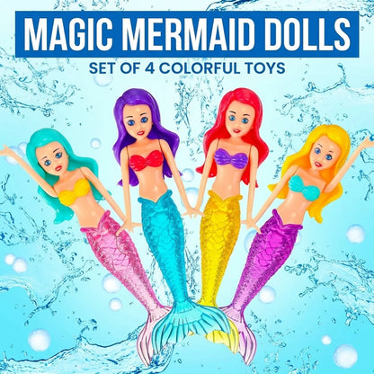 Mermaid Diving Toy Set for Kids
