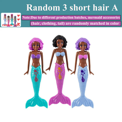 Mermaid Diving Toy Set for Pool and Bath Play