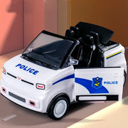 Mini Inertia Powered Car Toy with Opening Doors
