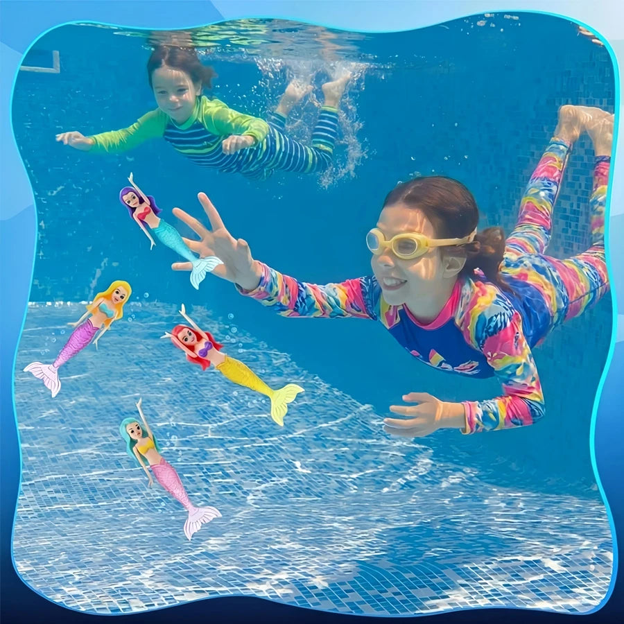 Mermaid Diving Toy Set for Kids
