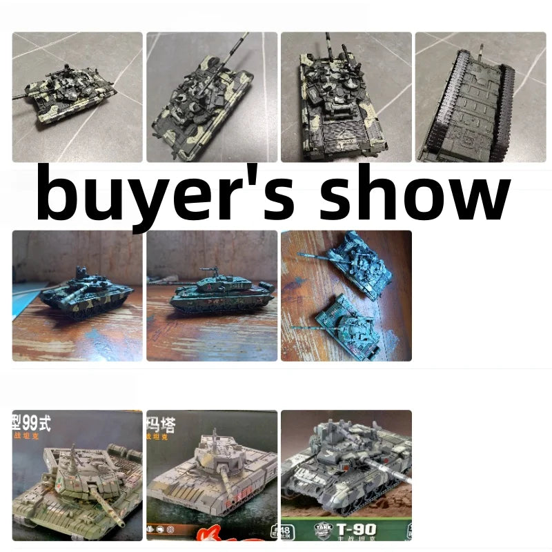 Leopard 2 Main Battle Tank Building Block Model