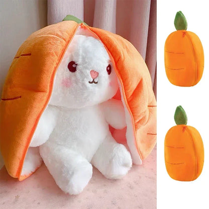 Convertible Fruit Bunny Plush Toy