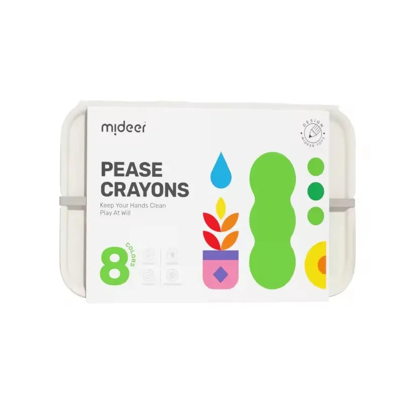 Chunky Crayon Set for Kids – 8, 12 or 24 Colors