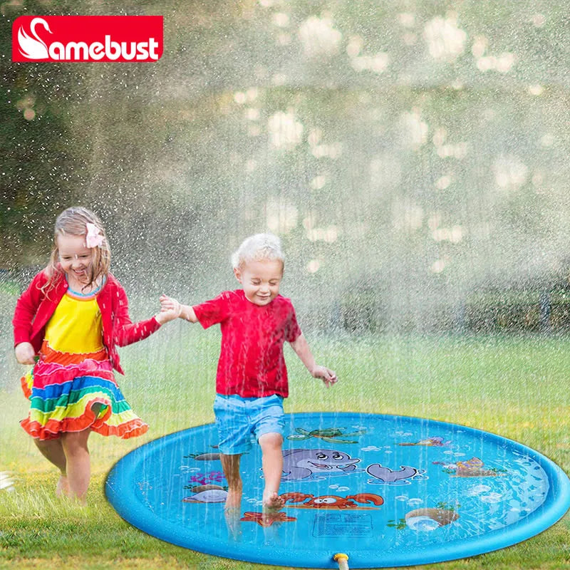 Outdoor Sprinkler Splash Mat for Kids