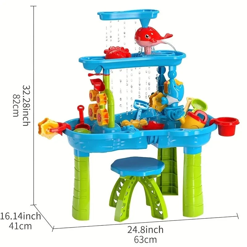 Kids Sand and Water Activity Table