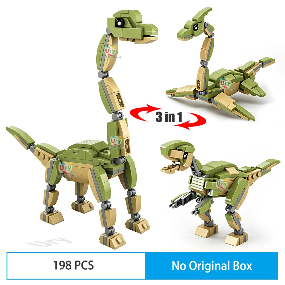 Dinosaur Model Building Block Set