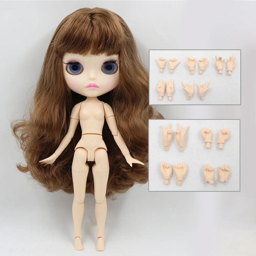 30 cm Jointed Fashion Doll with Multiple Hairstyles