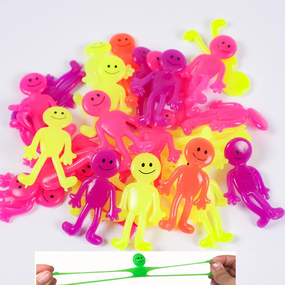 Stretchy Smiling Character Fidget Toy Set