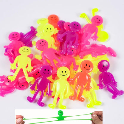 Stretchy Smiling Character Fidget Toy Set