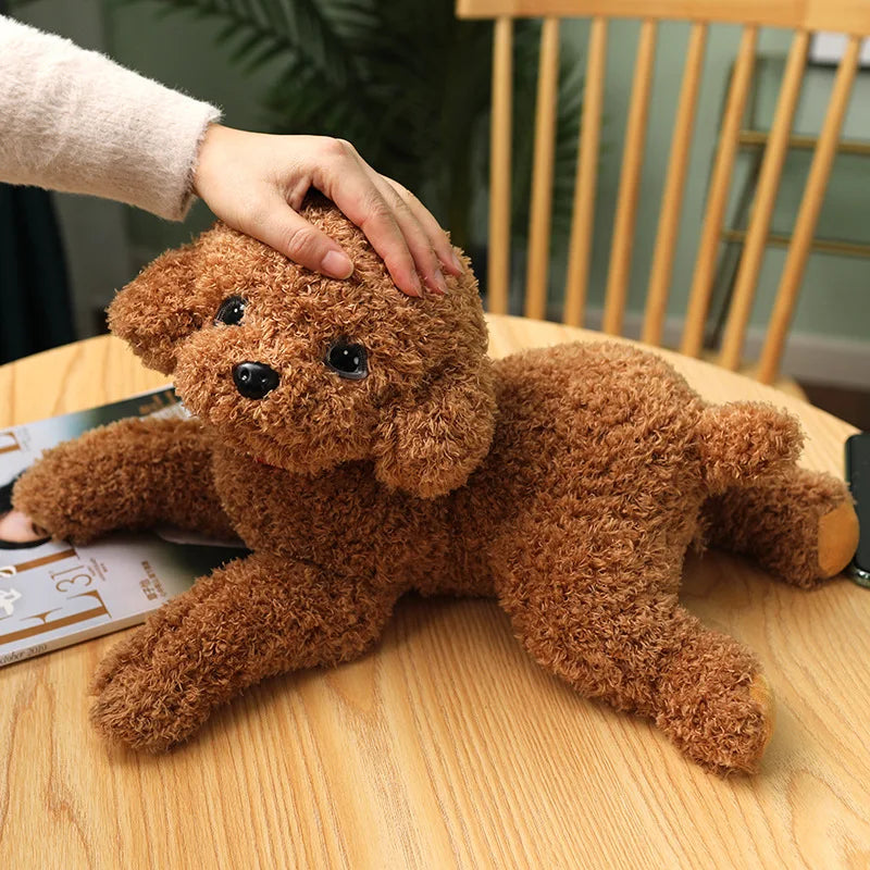 Realistic Puppy Stuffed Plush Toy