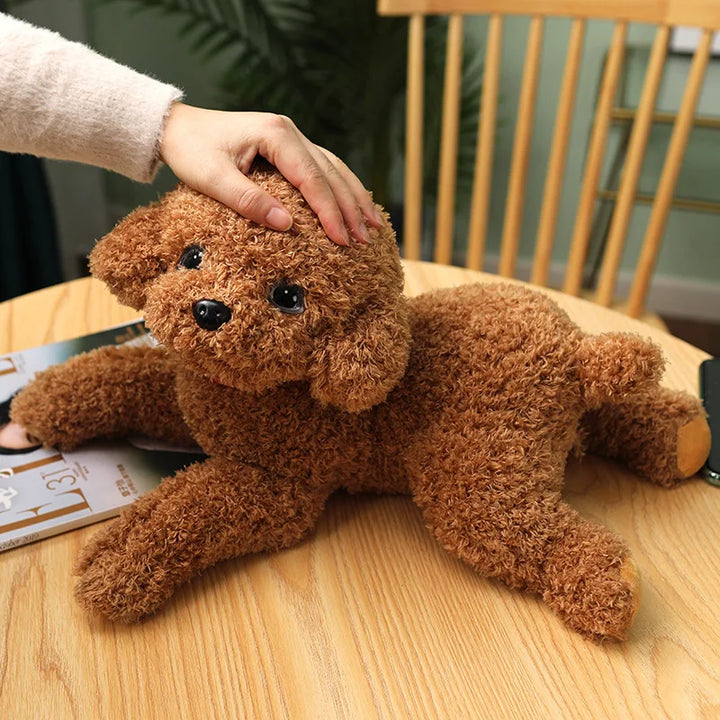 Realistic Puppy Stuffed Plush Toy