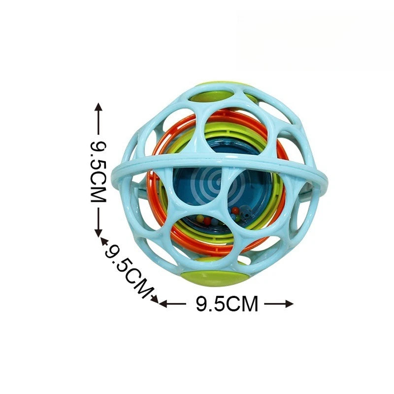 Baby Grasping Ball and Rattle Sensory Toy