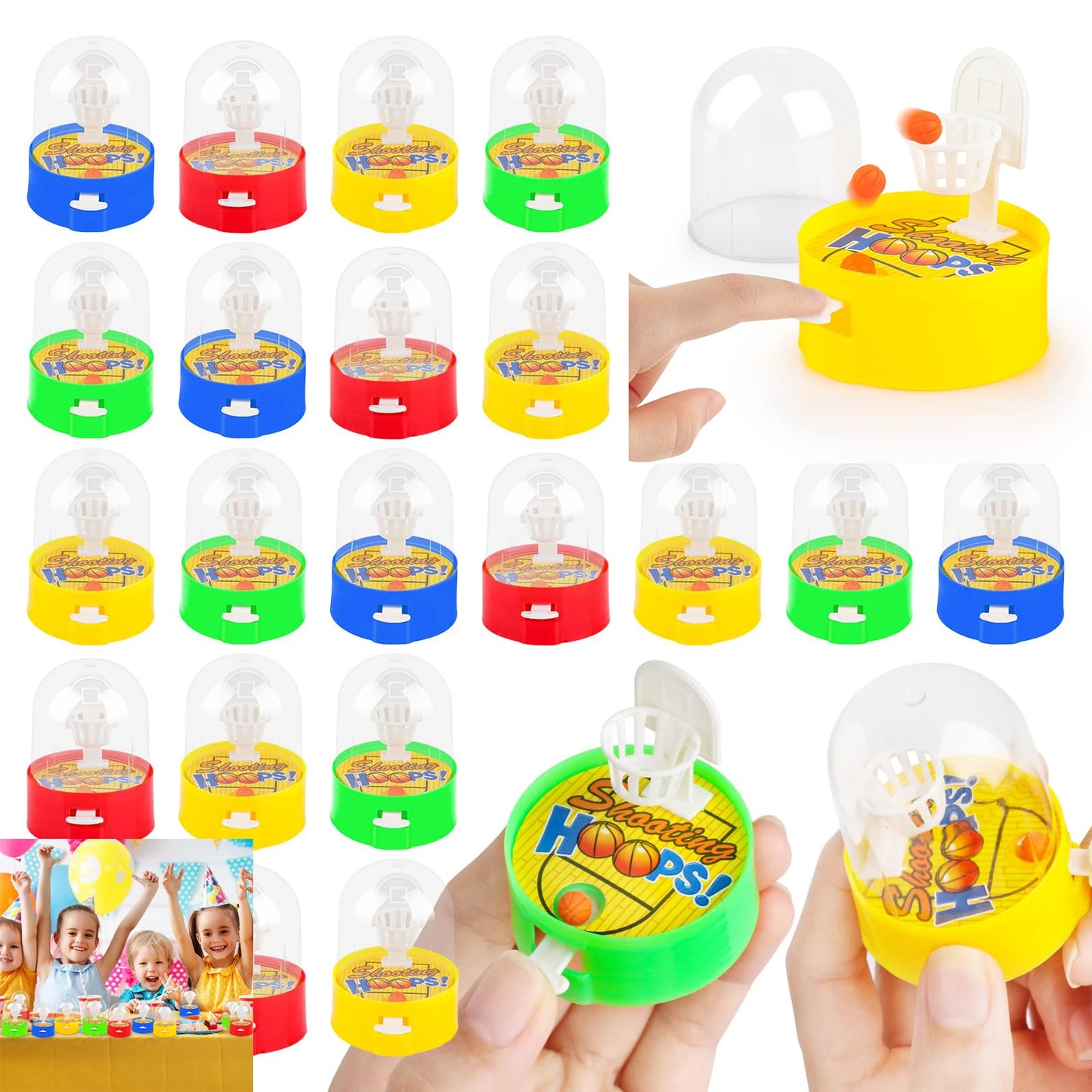 Mini Finger Basketball Shooting Game Set for Kids