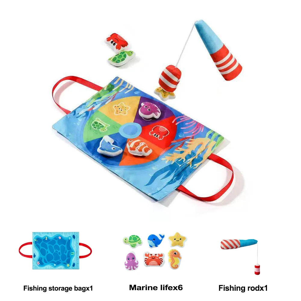 Fabric Fishing Game Set for Kids