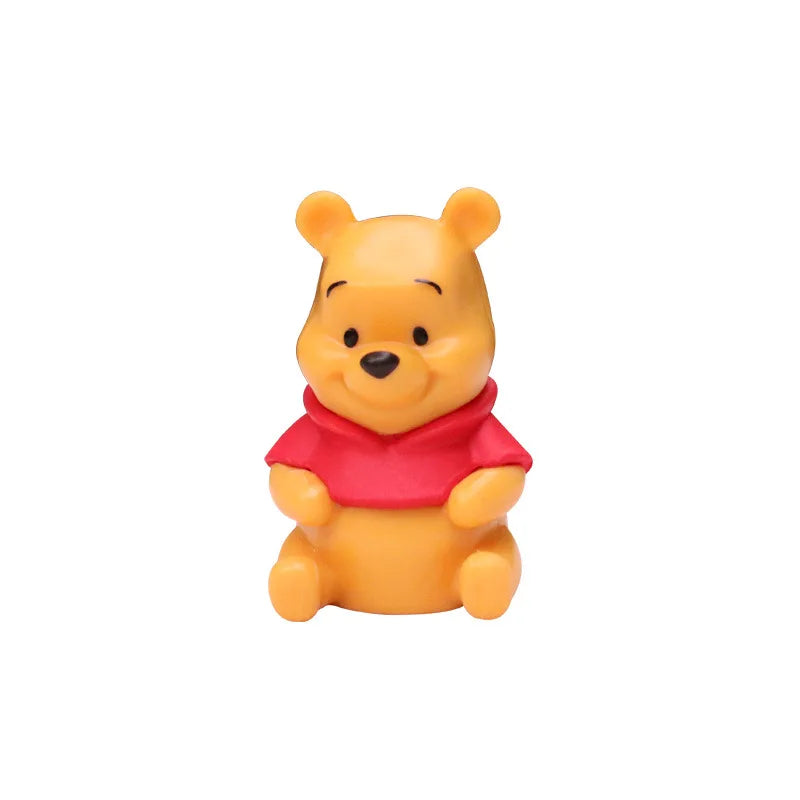 10 Piece Winnie the Pooh Character Figure Set