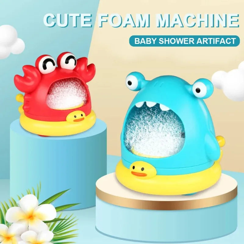 Shark and Crab Bubble Bath Toy
