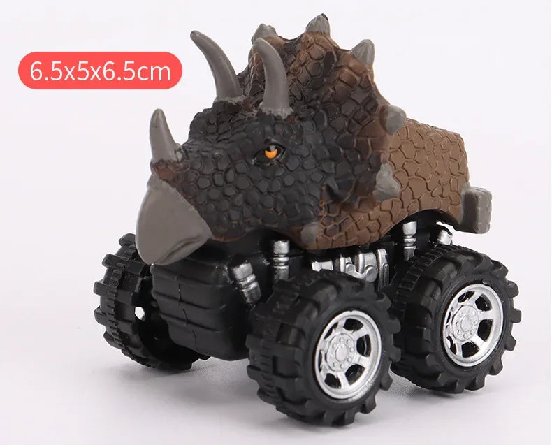 Dinosaur Pull Back Car Toy Set for Kids