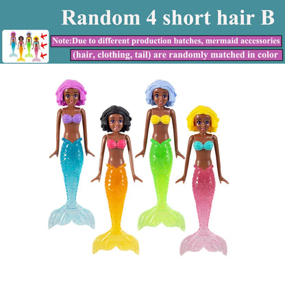 Mermaid Diving Toy Set for Pool and Bath Play