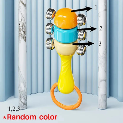 Baby Hand Bell Rattle Sensory Toy