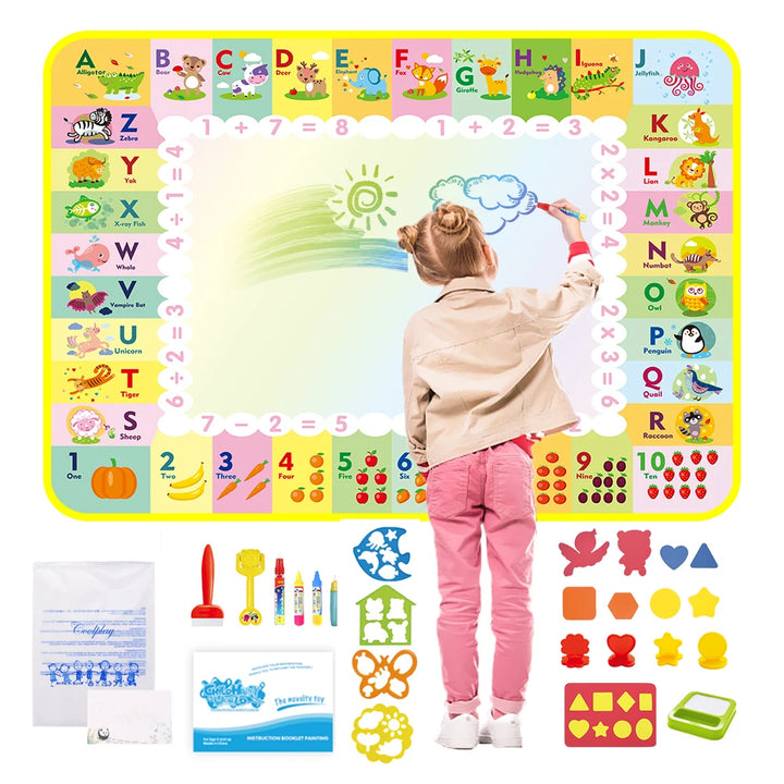 Reusable Magic Water Drawing Mat for Kids