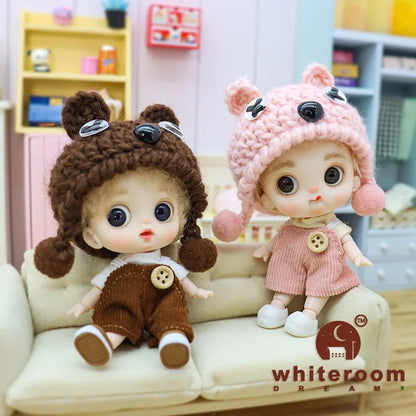10 cm Mini Jointed Fashion Doll with Outfit