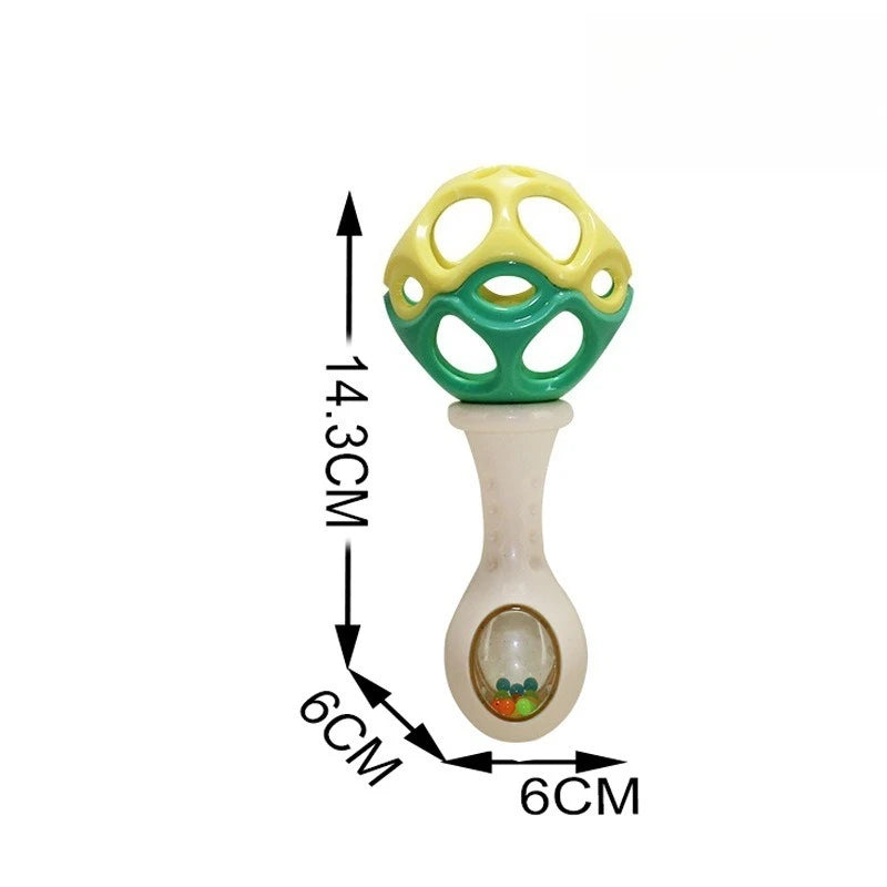Baby Grasping Ball and Rattle Sensory Toy