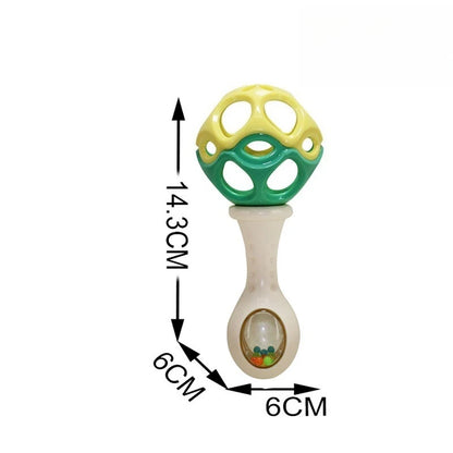 Baby Grasping Ball and Rattle Sensory Toy