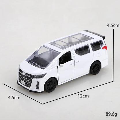 Die Cast Pull Back Minivan Toy
