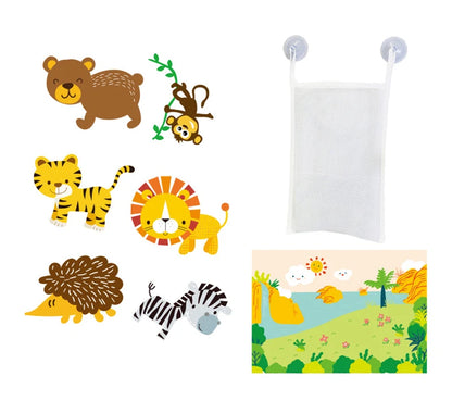 Floating Foam Bath Puzzle Set for Kids