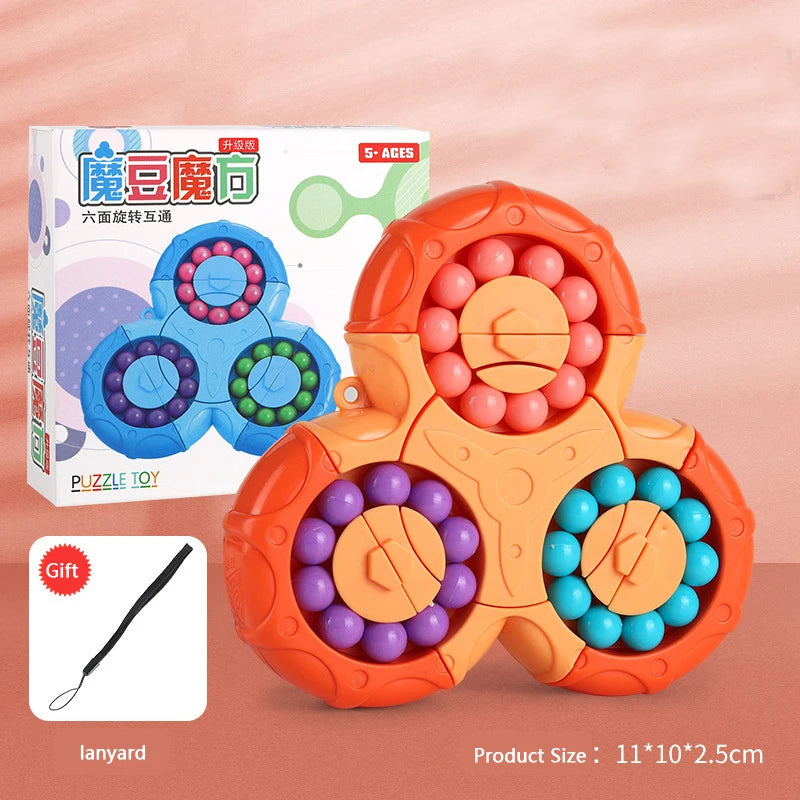 Rotating Bean Fidget Puzzle for Ages 14 Plus