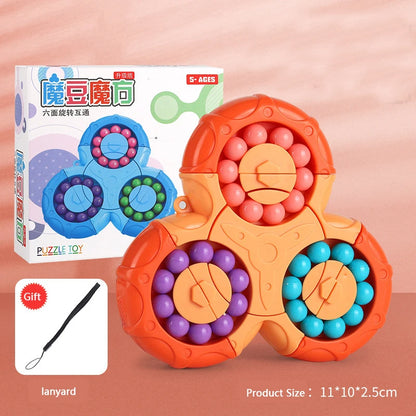 Rotating Bean Fidget Puzzle for Ages 14 Plus