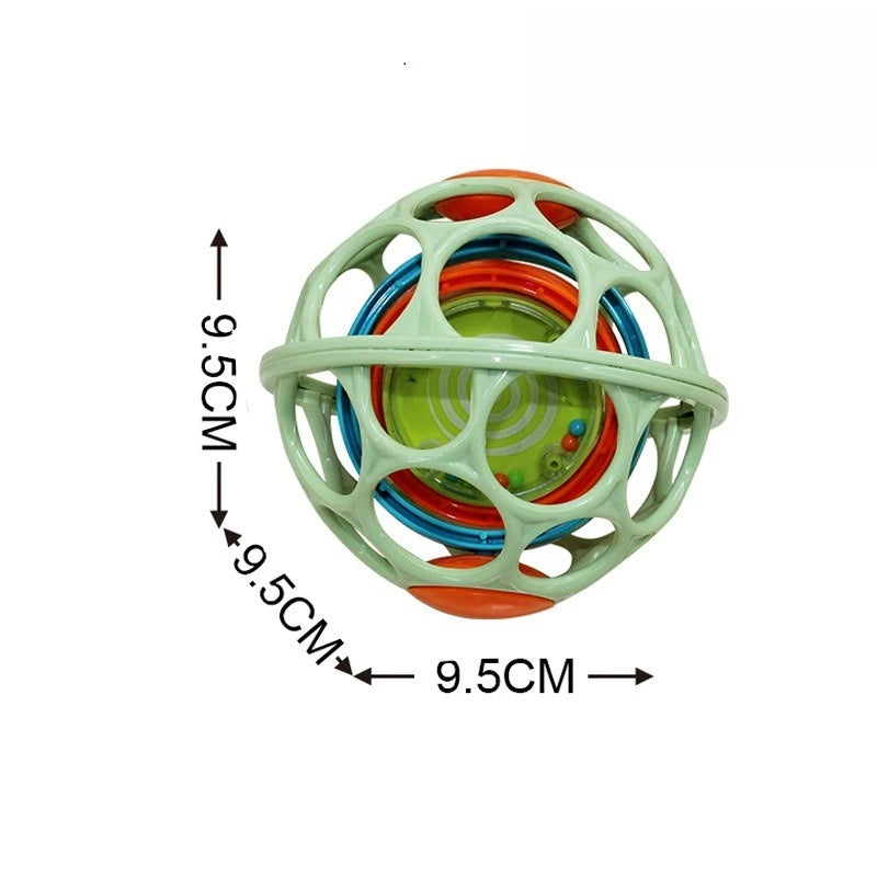 Baby Grasping Ball and Rattle Sensory Toy