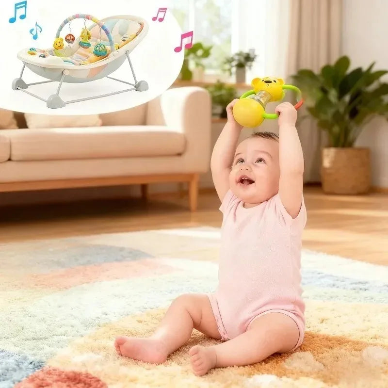 Baby Handheld Rattle Sensory Toy