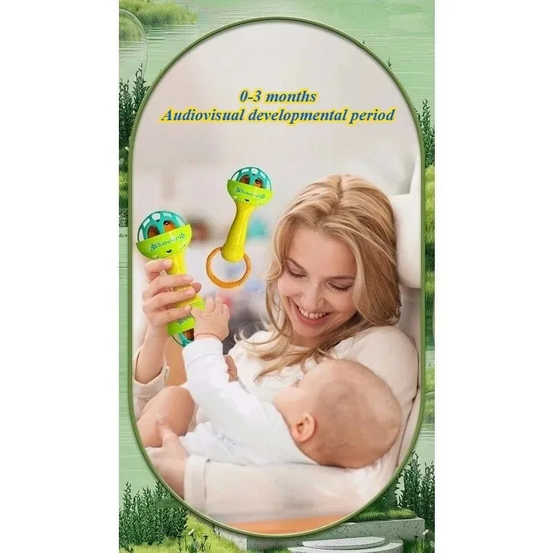 Baby Handheld Rattle Sensory Toy