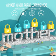 Alphabet and Number Learning Lock Set for Kids