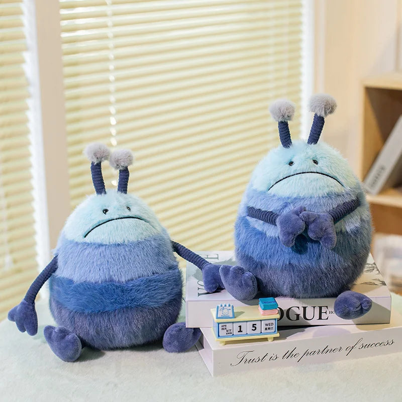 Blue Alien Plush Toy Pillow