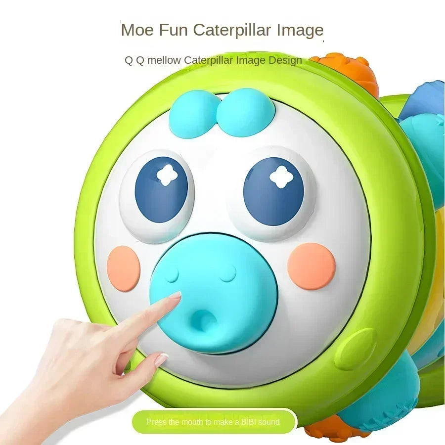 Silicone Crawling Roller Sensory Toy for Babies