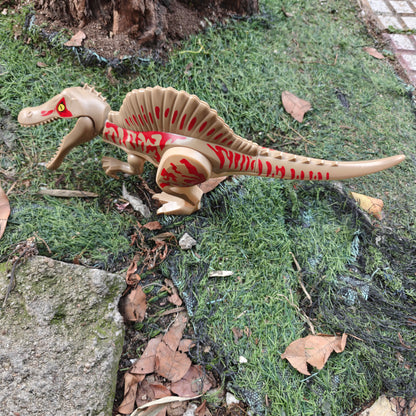 Spinosaurus Dinosaur Building Block Model for Kids