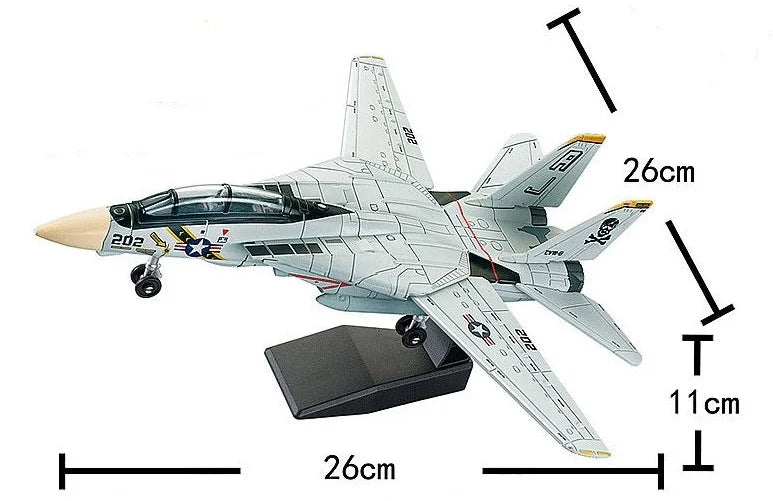 Military Fighter Jet Building Block Model Set