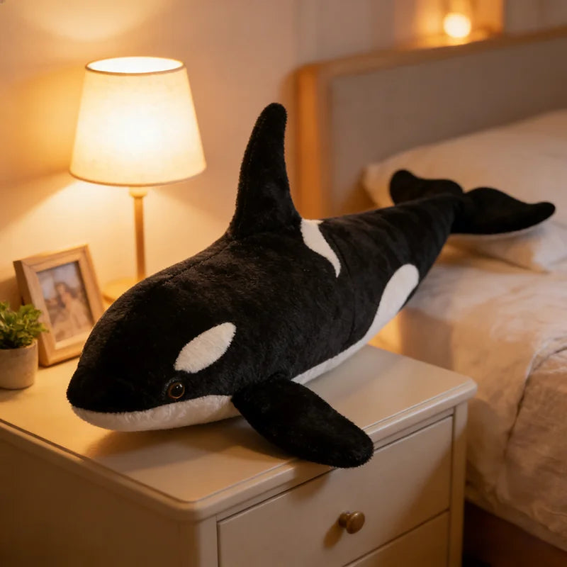 Lifelike Orca Stuffed Plush Toy