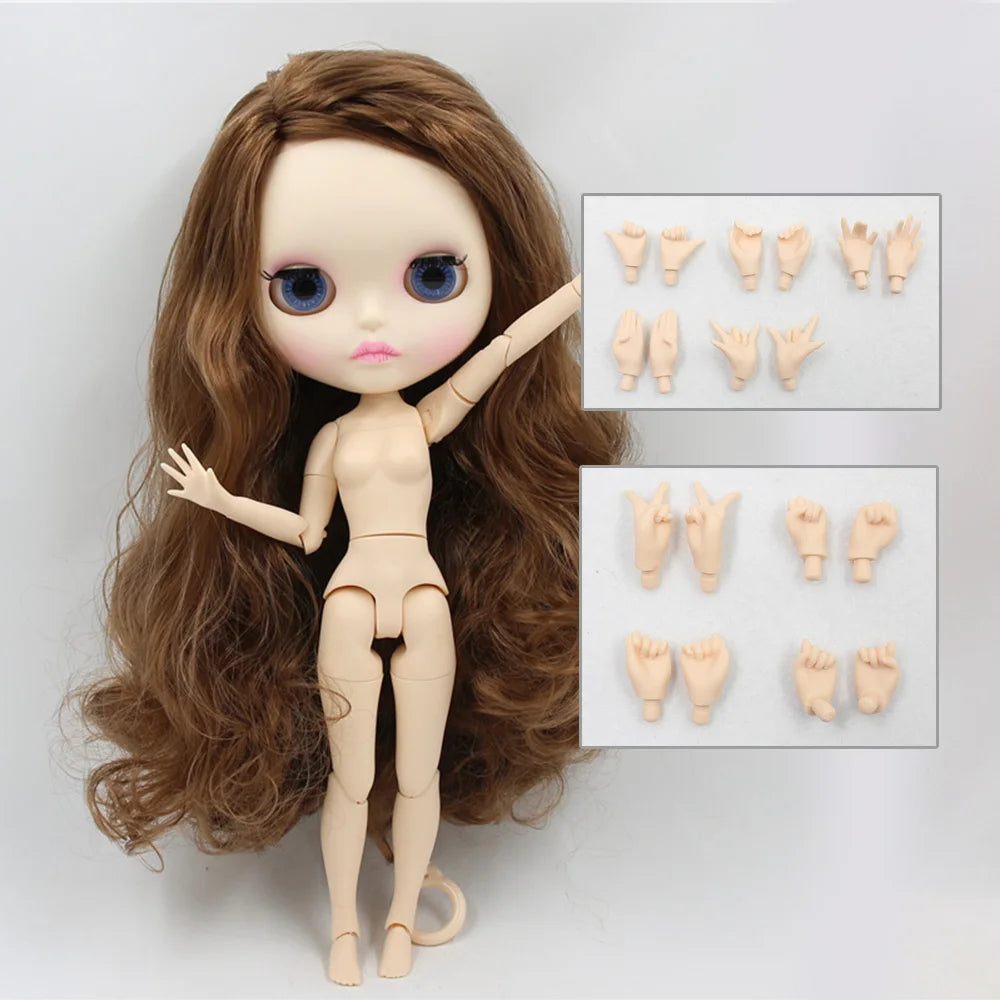 30 cm Jointed Fashion Doll with Multiple Hairstyles